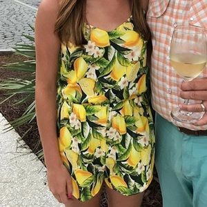 Show Me Your Mumu Lemon Romper